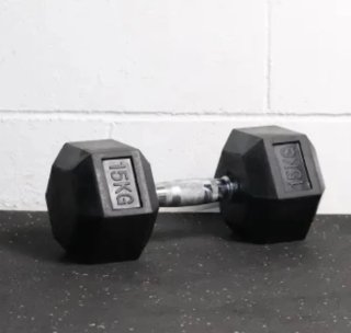 Mancuerna Hexagonal 15kg