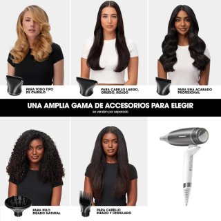 Secador GHD Speed Profesional Blanco y Plata