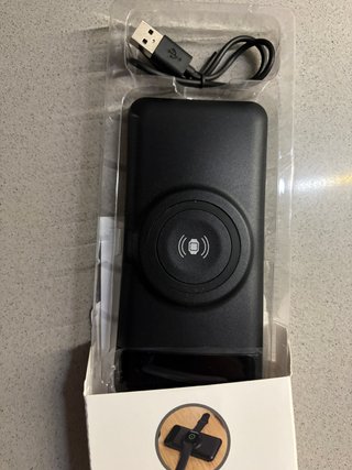 Powerbank 10000 mAh Carga Inalámbrica Reloj
