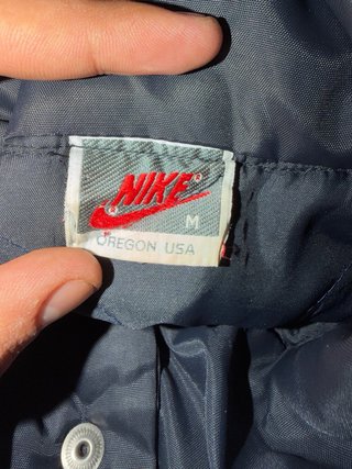 Gilet Nike Vintage Anni '90 Nero/Marrone