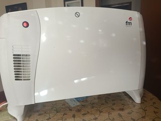 Radiador eléctrico FM blanco
