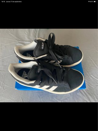 Adidas Grand Court Base 40 Negras