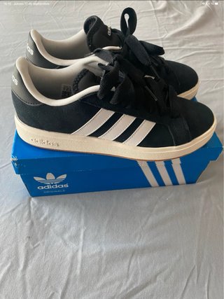 Adidas Grand Court Base 40 Negras