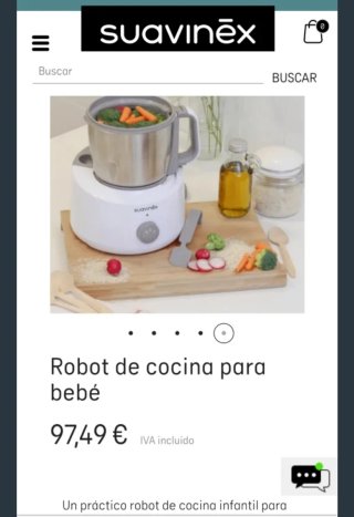 Robot de cocina Suavinex nuevo
