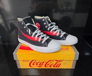 Converse Chuck Taylor Coca-Cola Negras 42.5 / 43