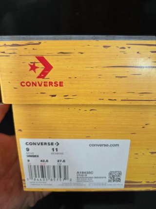Converse Chuck Taylor Coca-Cola Negras 42.5 / 43