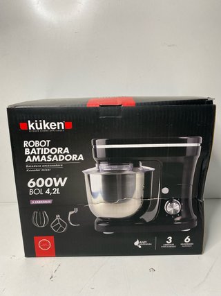 : Robot Batidora Amasadora Küken 600W 4,2L