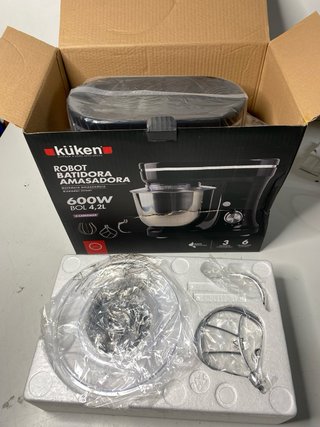 : Robot Batidora Amasadora Küken 600W 4,2L