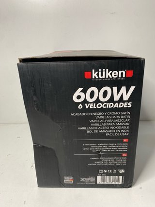 : Robot Batidora Amasadora Küken 600W 4,2L