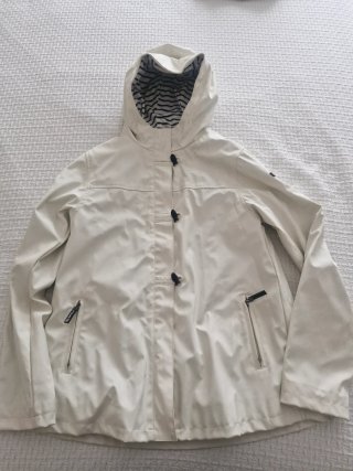 Chubasquero Batela Talla 14 Blanco