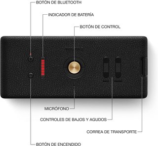 Altavoz Marshall Middleton Negro
