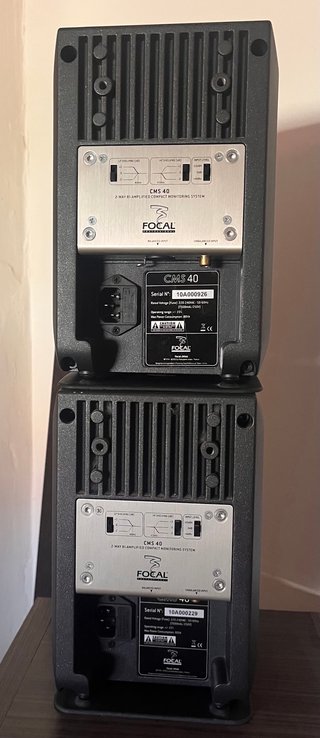 Focal CMS 40 - Pareja Monitores Profesionales