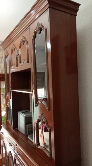 Mueble de comedor madera, negociable