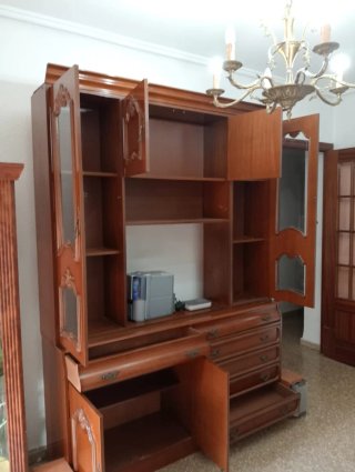 Mueble de comedor madera, negociable
