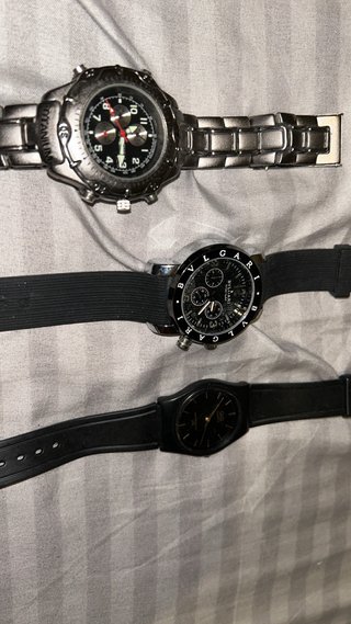 Lote 3 Relojes: Breitling, Mercedes-Benz, TAG Heue