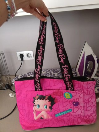 Lote 3 Zaini Betty Boop, Minnie Mouse e fucsia