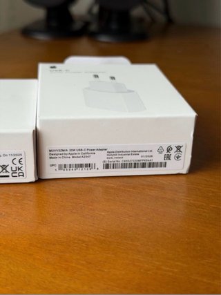 Carregador 20W USB-C + Cabo USB-C p/ lightning