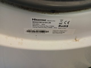 Lavadora Hisense 9kg Pure Steam para Piezas