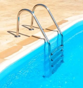 Gre 40272 - Escalera de Seguridad para Piscinas