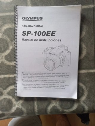 Manual Cámara Olympus SP-100EE