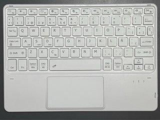 Teclado Bluetooth RGB con Touchpad Tablet/PC/Movil
