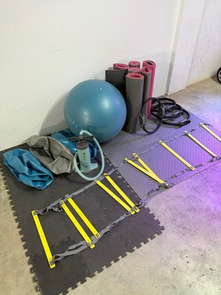 Material deportivo fitness y entrenamiento