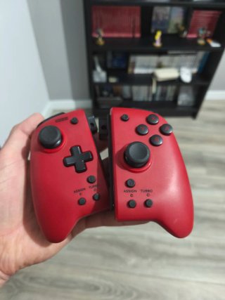 Joy-Con Pro HORI Rojos