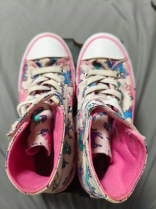 Converse niña talla 31,5 unicornios