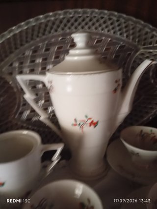 Juego de café vintage porcelana