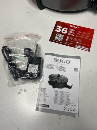 : Paellera Eléctrica Sogo 42cm 1500W Cerámica
