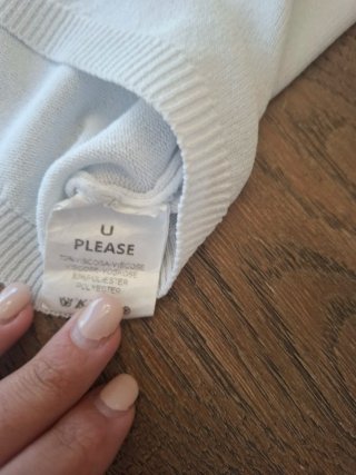 T-shirt bianca Please