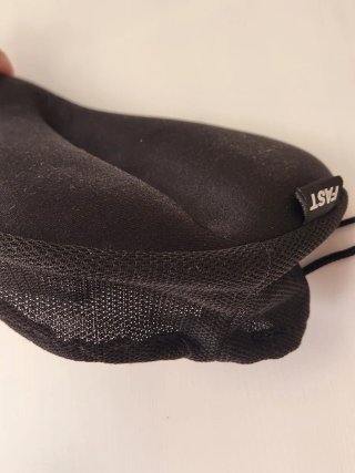 Funda sillín bicicleta negra