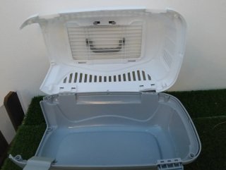 Transportín para mascotas (conejo, gato, hurón)