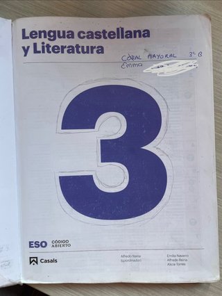 Lengua castellana y literatura 3 ESO : código abie