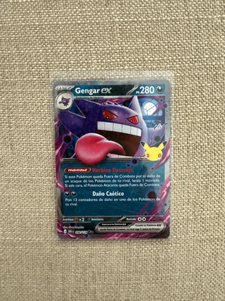 Pokémon TCG Gengar ex 090/128 30 Aniversario