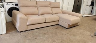 Sofá cama canapé beige 2,80m
