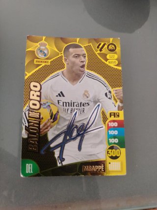 Carta Panini 2024-25