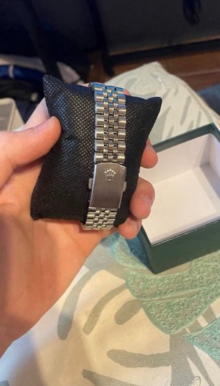 Reloj Rolex Oyster Perpetual Date Just Azul