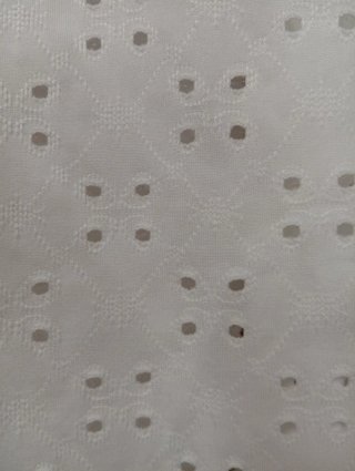 Blusa blanca bordada talla XXXL, sin estrenar