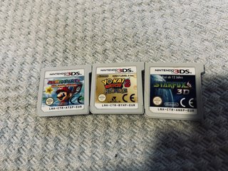 3 Juegos Nintendo 3DS: Mario Party, Yokai Watch, S