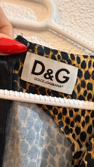 Vestito Dolce & Gabbana con stampa animalier