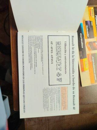 Manual Entrenamiento Renault 4F