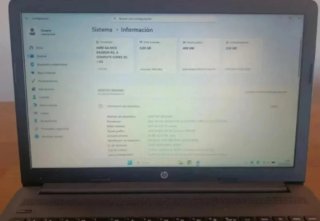 Portátil HP 250 G7 256GB SSD+8GB RAM. Gris
