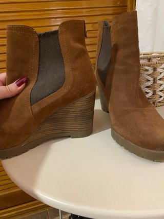 Botas de piel marrones