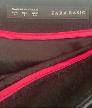 Gonna nera drappeggiata Zara