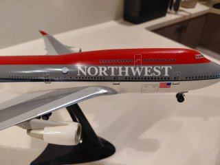 Maqueta Avión Boeing 747 Northwest