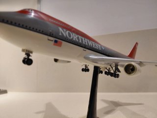 Maqueta Avión Boeing 747 Northwest