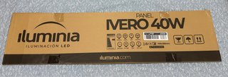 Panel LED Iluminia 40W 4000K 120x30cm