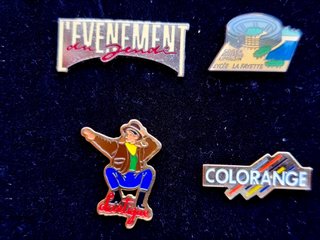 Lote de 20 pins coleccionables variados