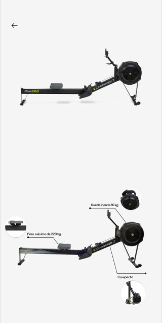 Máquina Remo Concept2 Modelo D PM5